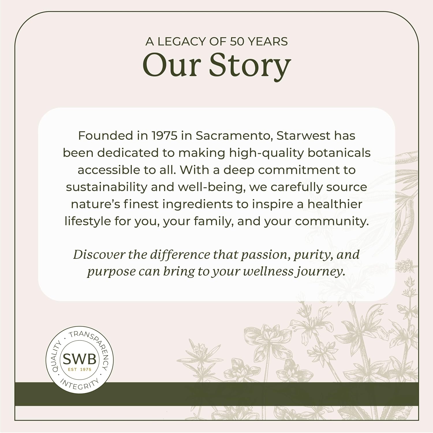 Starwest Botanicals Organic Mugwort Herb - Dried Loose Leaf Herb for Tea & Culinary Use, Natural Wellness Support for Women & Men, Cut & Sifted, Certified Kosher, Non-GMO - Bulk 1 lb Bag - Image 6