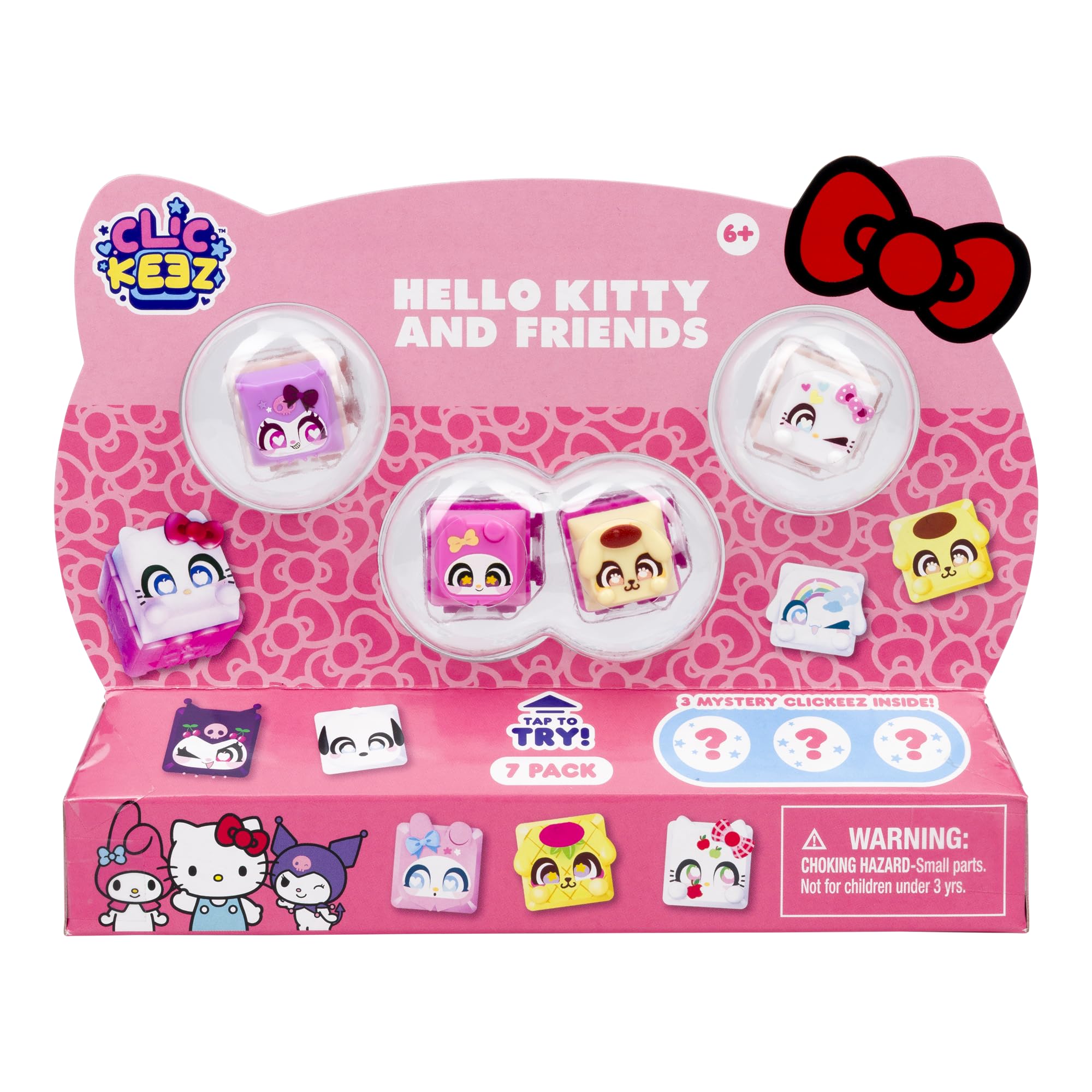 HELLOKITTYxPORTER KEYCHARM 2種セット Amazon.com: Clickeez Series 1 Hello Kitty & Friends 7-Pack | 7