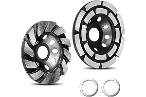 4.5 Inch Double Row Concrete Grinder Wheel Heavy Duty Angle Grinder