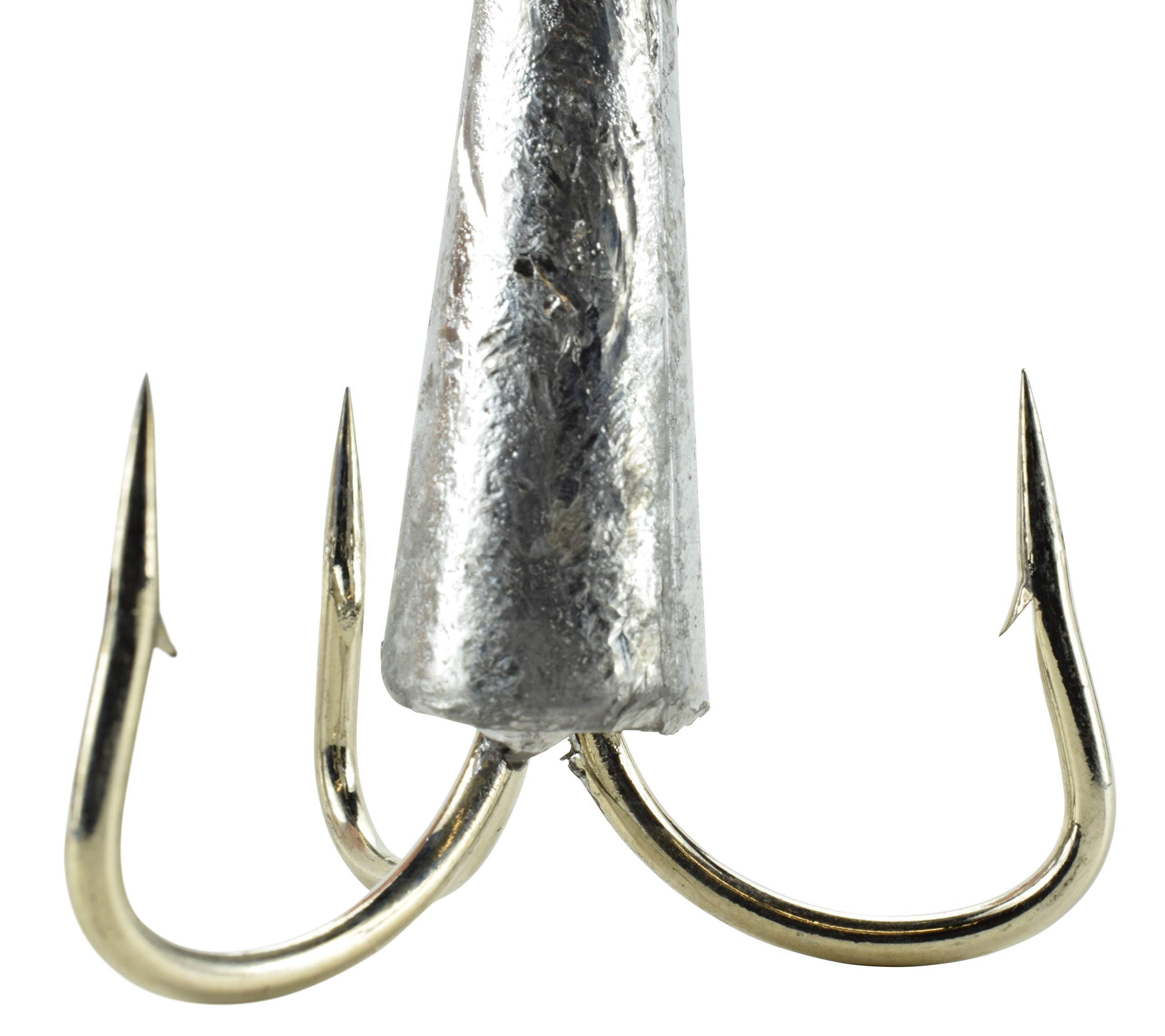 Drop Shot Rig #4/0 Con Amo In Tungsteno - Set Da 5 Pezzi Per Pesca Walleye, Attrezzatura Professionale