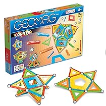 Geomag- Confetti Gioco di Costruzione Magnetico, Multicolore, 114 Pezzi, 357