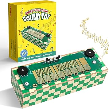 Build Your Own Musical Instrument | Play Melodies Sound Effects | STEM Activities Project Toys for Ages 8-13 | Music Gifts for Teen Boys & Girls & Friends | Fun Toys for Beginner Musicians Youth