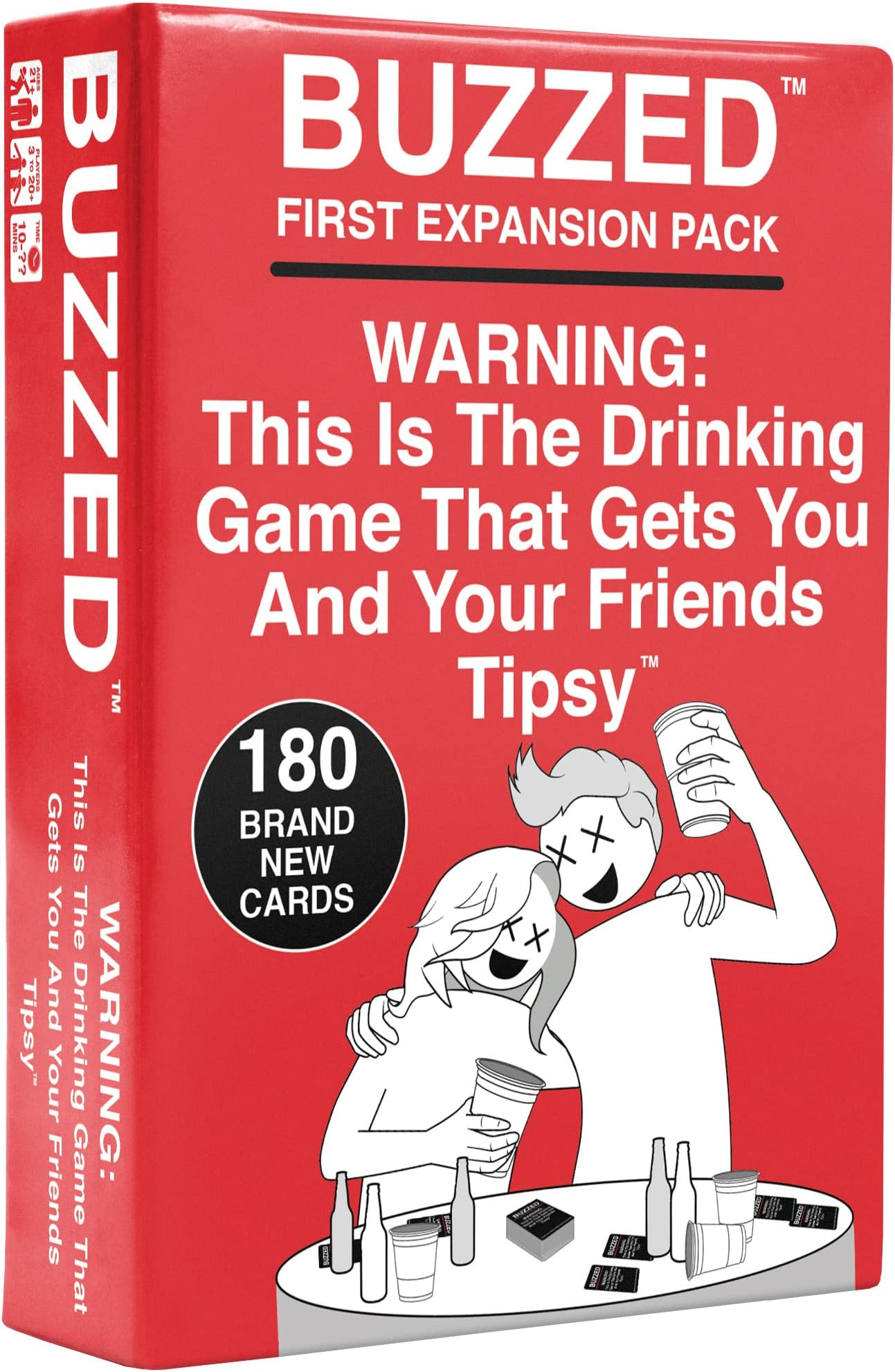 WHAT DO YOU MEME? Buzzed - This is The Drinking Game Gets and r Friends Tipsy! - Expansion Pack #1