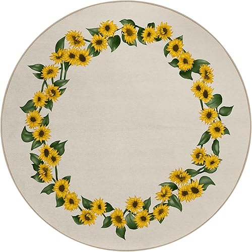 Miniatura 10 de Dalyn Rugs Kendall KE17 - Alfombra beige de 3 x 5 pies, fácil de limpiar, lavable a máquina, no se desprende, para dormitorio, sala de estar,