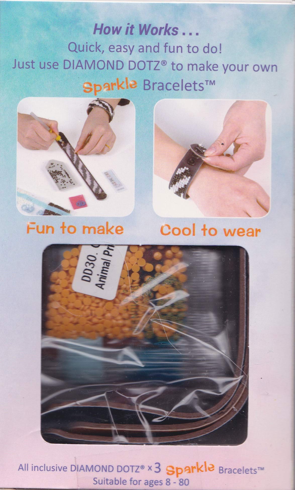 Needleart World DD30.001 Animal Print Bracelets