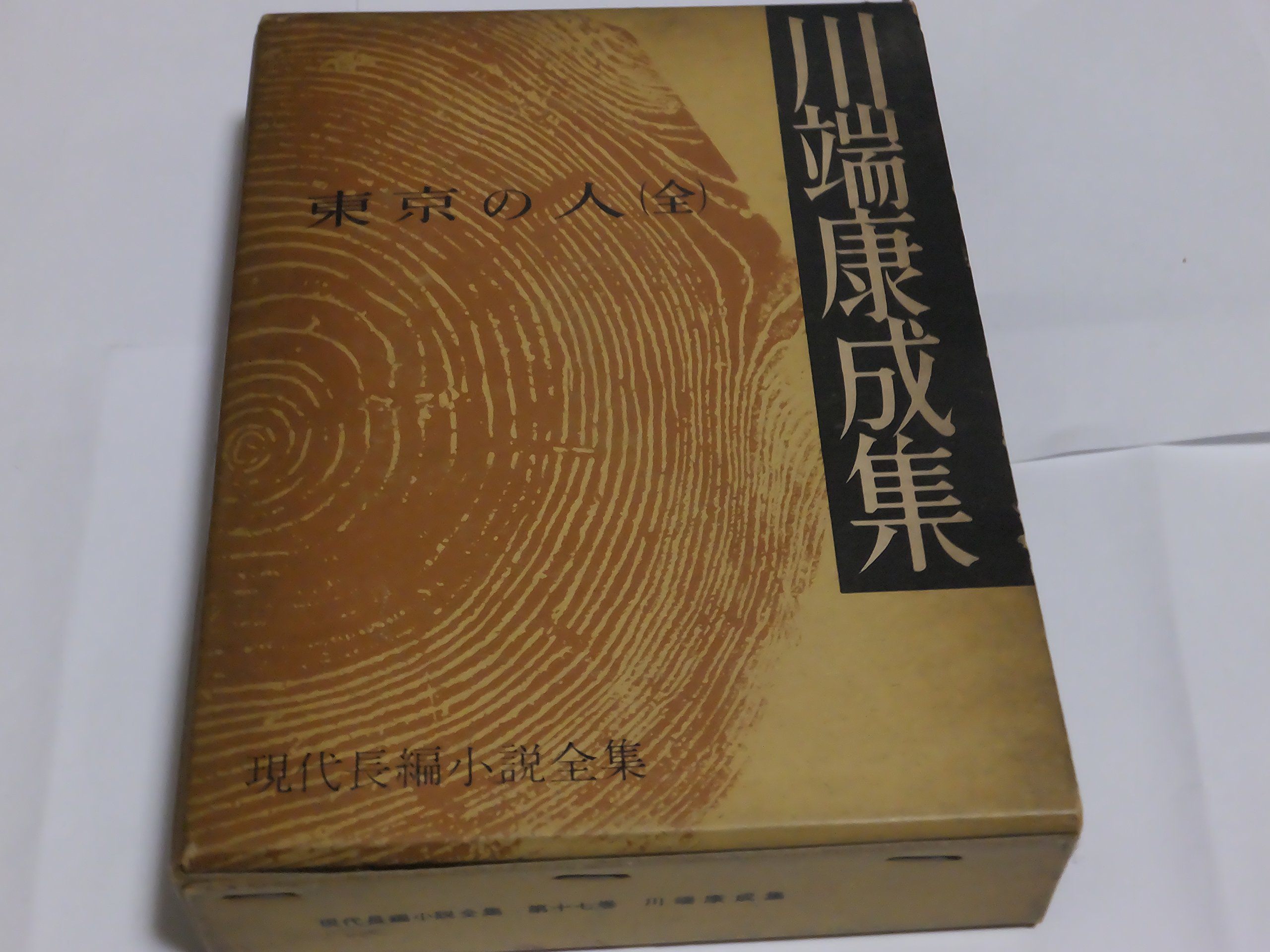 Amazon.co.jp: 川端康成集 東京の人（全） : 本