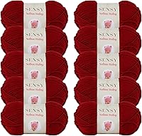 Vista 42 de Sensy Softee Hilo para Bebé, 3.5 oz, 275 yardas, Gauge 3 Light (Almendra)