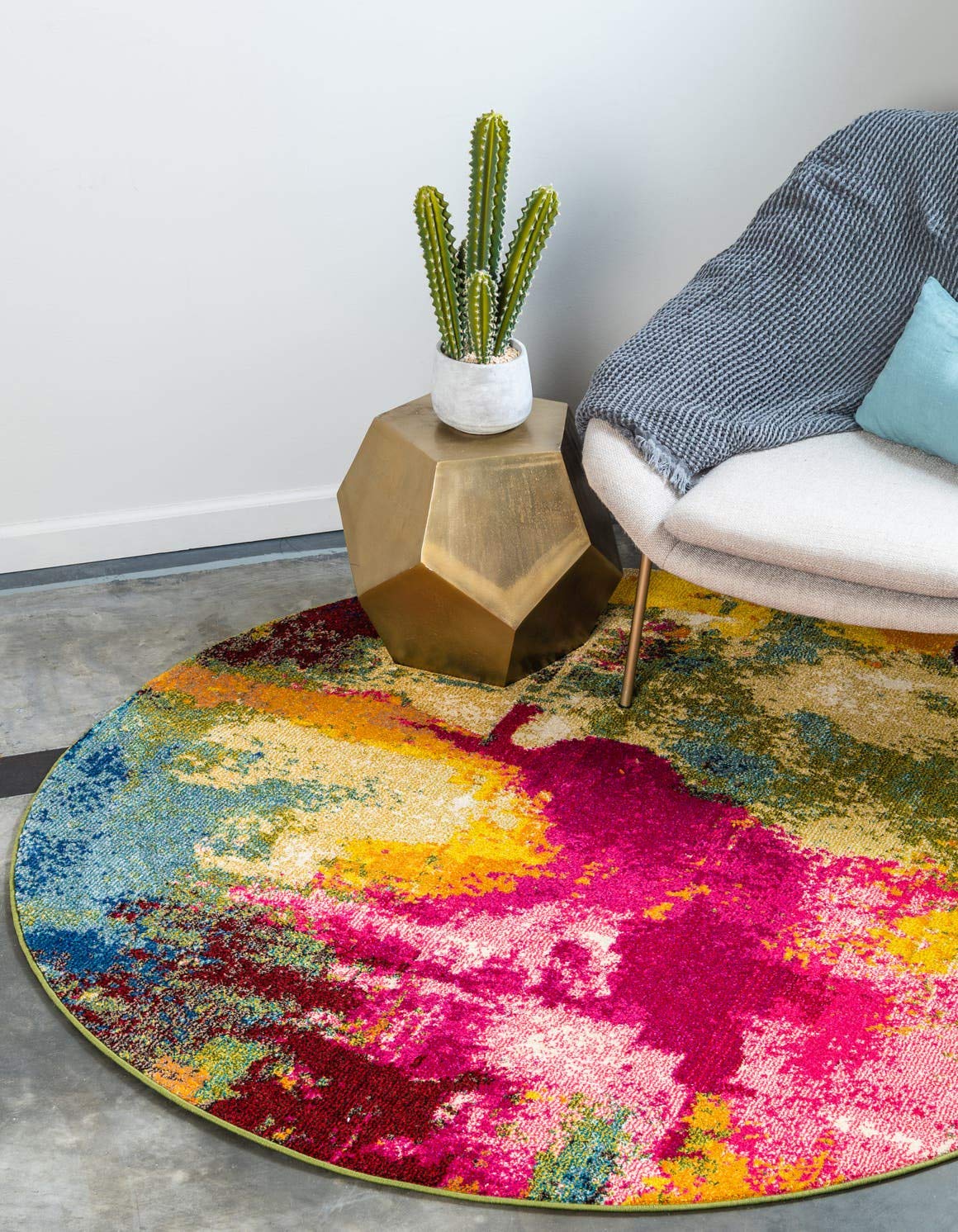 Amazon.com: Unique Loom Estrella Collection Colorful