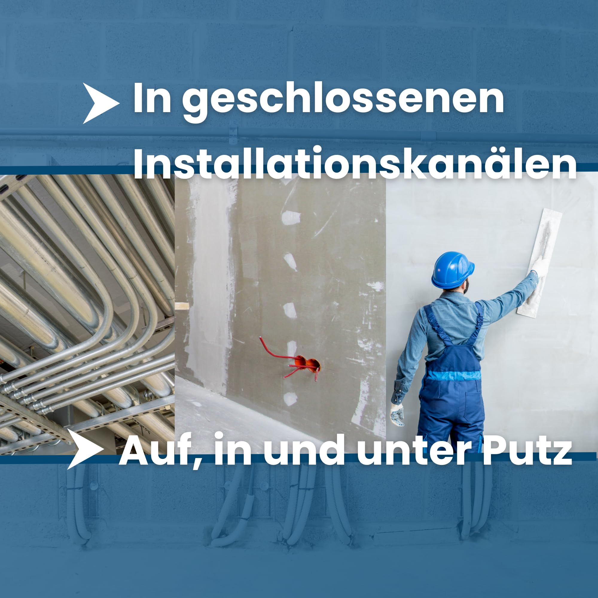 Kalitec 100m Cavo Unipolare H07V-U 1.5 mm² Grigio - Filo Rigido PVC | Cavo monofilo 450/750V per cablaggio interno di macchine e quadri elettrici. Posa sicura in tubi protettivi e impianti.