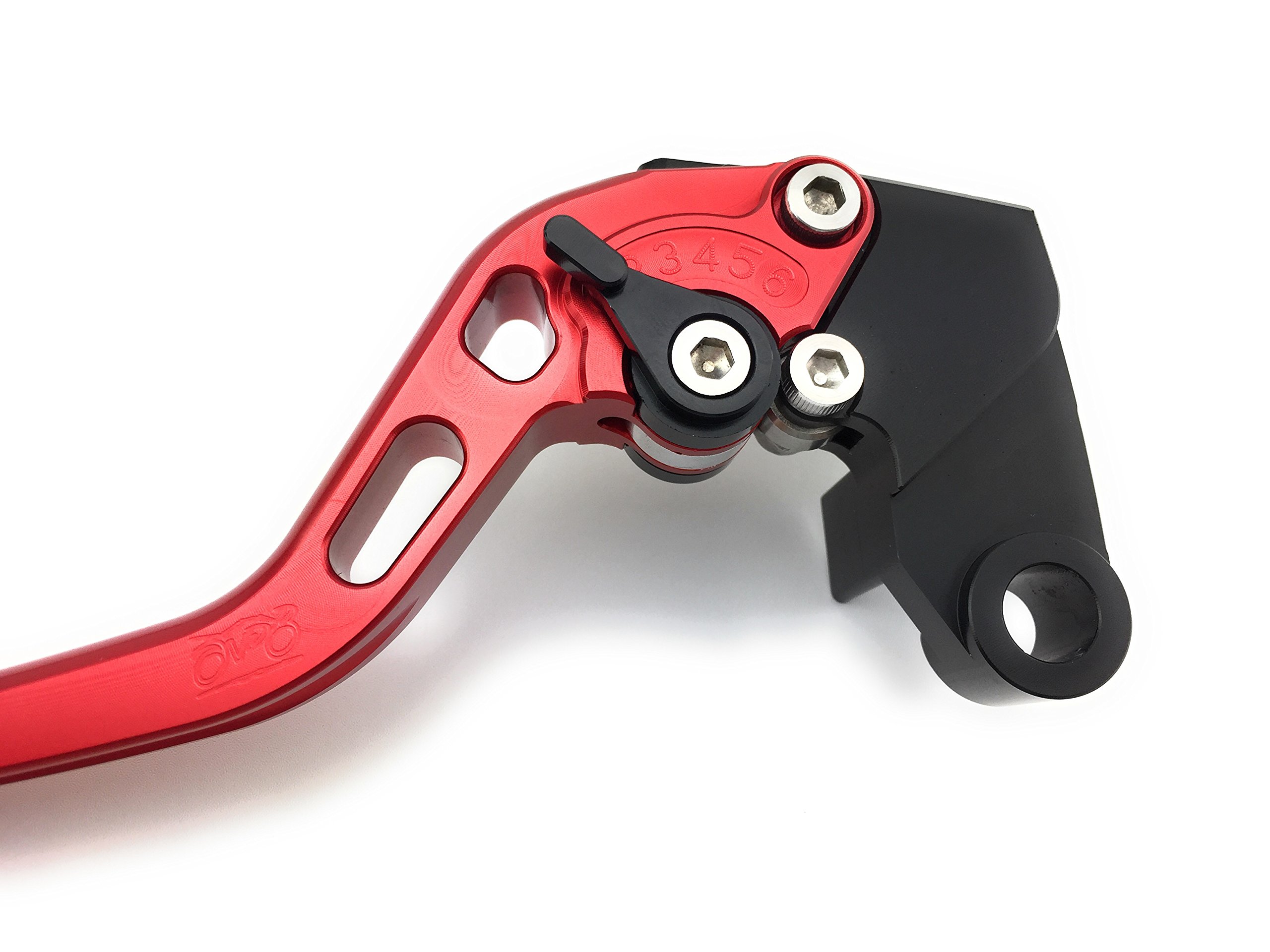 avdb-moto Coppia di leve lunghi CNC Compatibile con Honda CBR 250R 2011 – 2013, 300R 2013 – 2016, CBR 500 , 500R 2013 – 2018