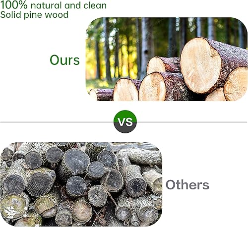 Miniatura 5 de Instrumentos Musicales, Set de Percusión de Madera Natural Ecológica Regalo con Caja de Almacenamiento y Bolsa Mochila con Cordón - Mejorando la