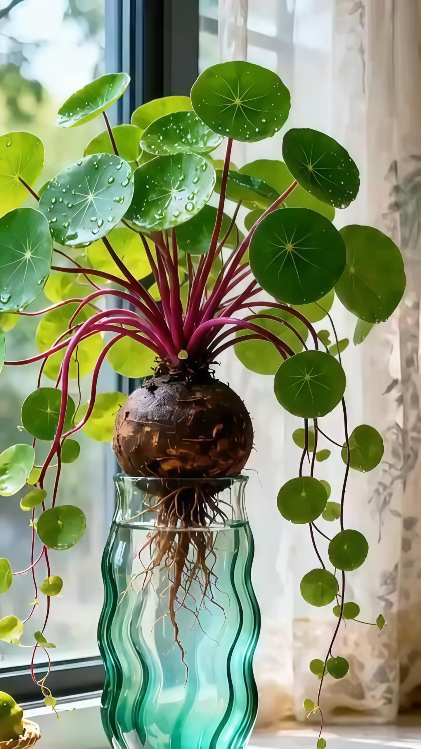 Stephania Bulbs UK, Perennial Stephania Erecta, No Watering Required, Landscape Design, Indoor and Outdoor Potted Plants-3 Rhizome-H — image 1