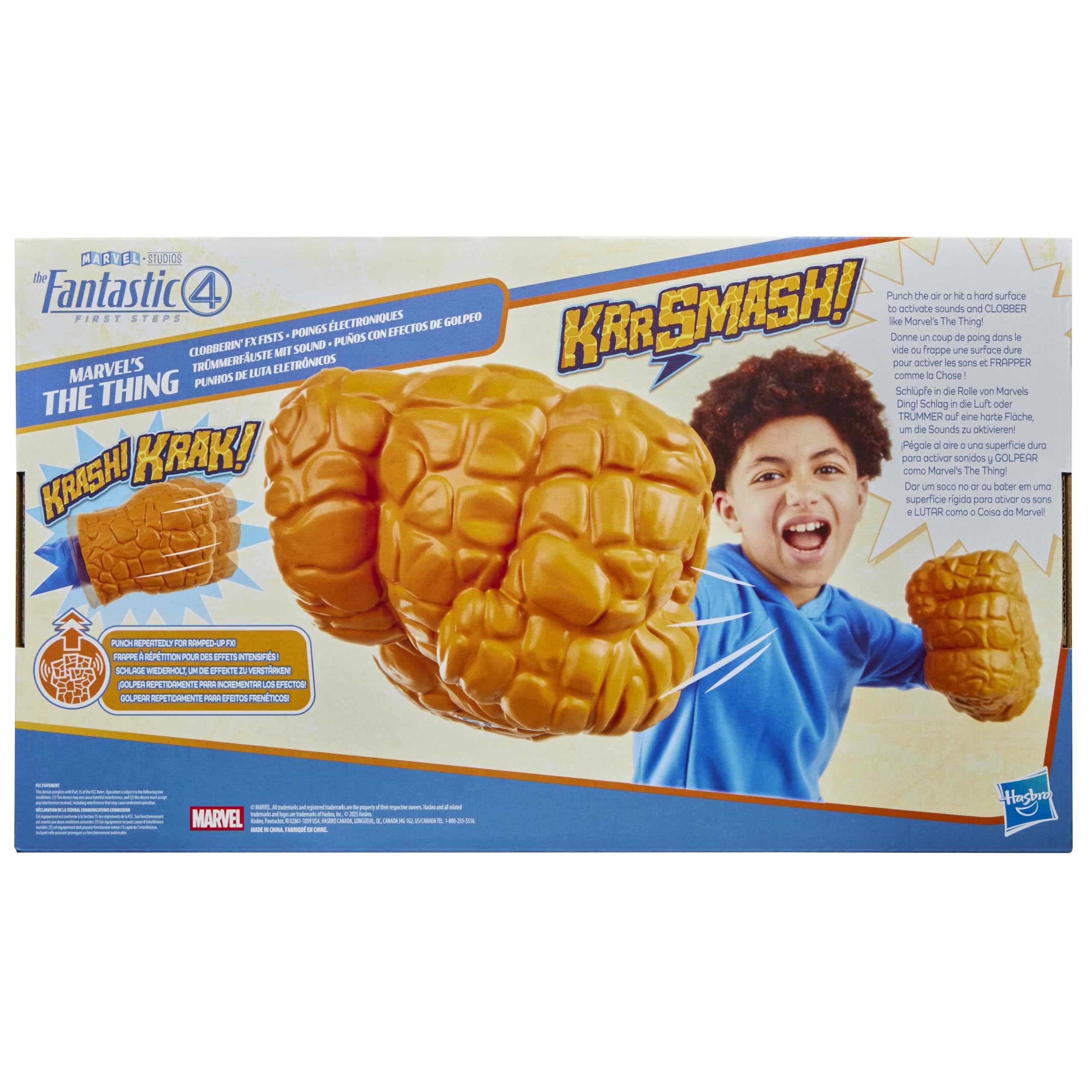 Marvel Studios’ The Fantastic Four: First Steps, Puños con Efectos de golpeo de La Mole, Artículos para Juego de rol