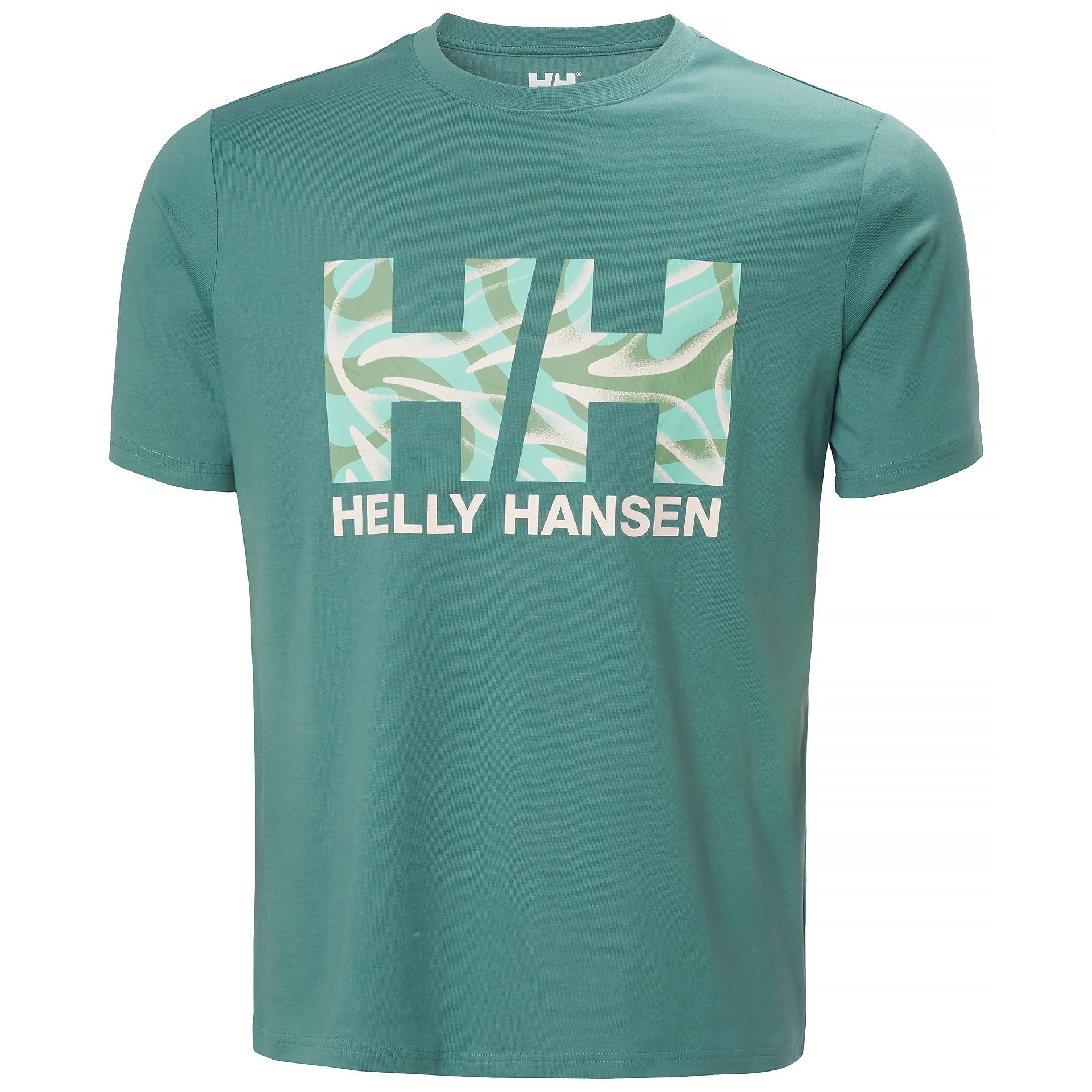Helly Hansen Mens Core Graphic T 2.0, Green, XL