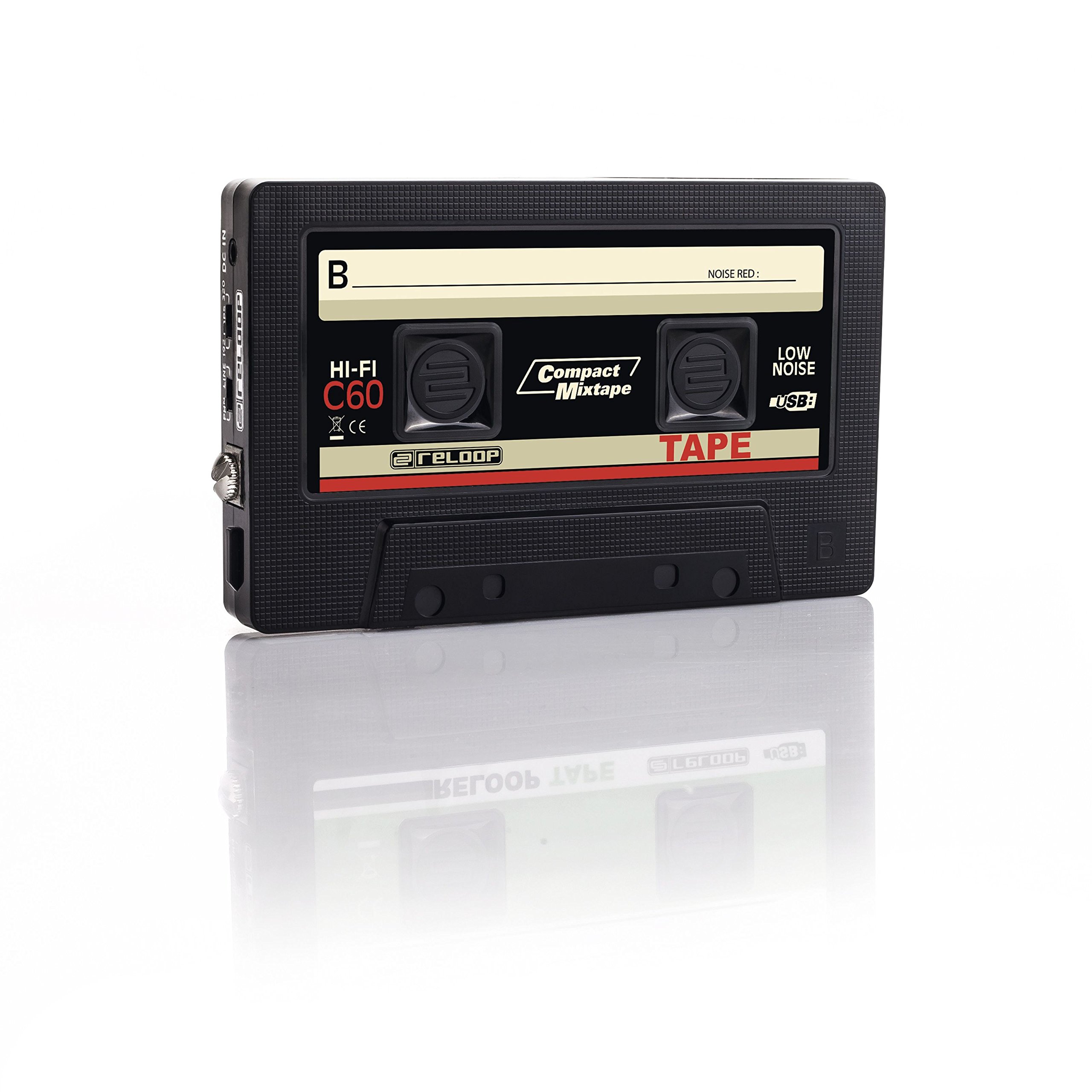 reloop Tape Recorder Encoder zum digitalisieren von Schallplatten und für DJ, schwarz