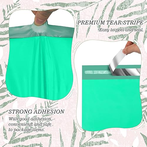 Miniatura 3 de Vapulcio Sobres de polietileno de 14.5 x 19 pulgadas, 50 unidades, bolsas de envío autoselladas con 2.4 mil, bolsas de polietileno impermeables y