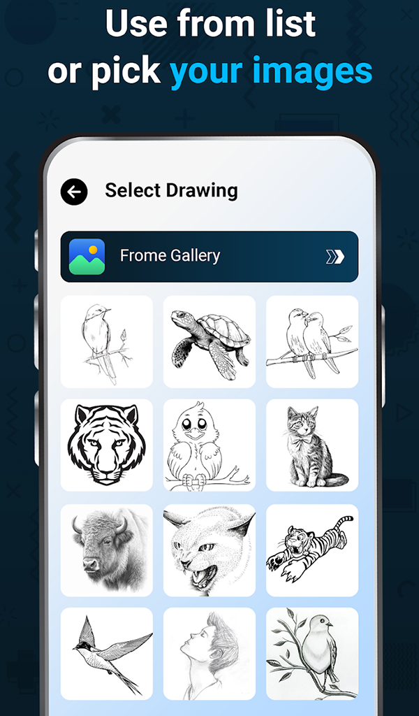 The Draw, Trace & Sketching app Draw Sketch and