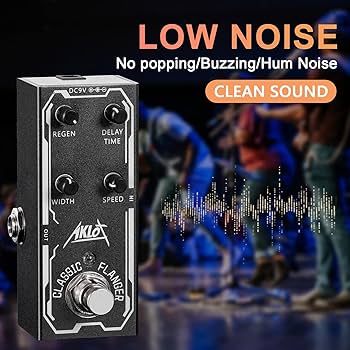 Amazon.com: Classic Flanger Guitar Pedal, AKLOT Electric Effects