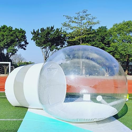 Casa inflable de burbujas, tienda de campaña transparente de lujo para 2 personas para acampar, tienda de campaña para adultos para observar