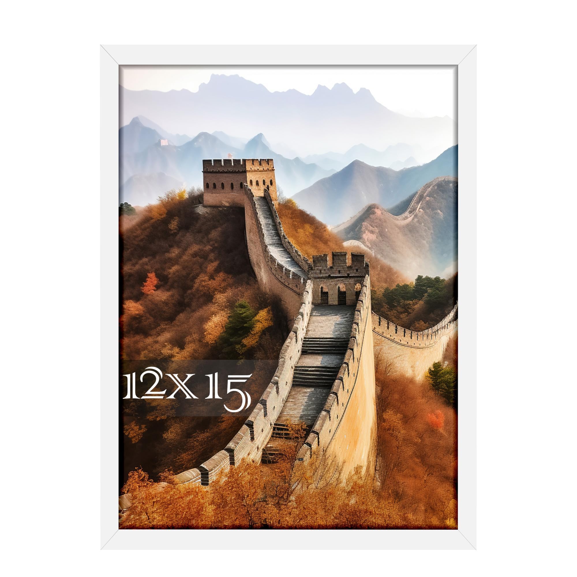 Photo 1 of Picrit 12x15 Picture Frame, White