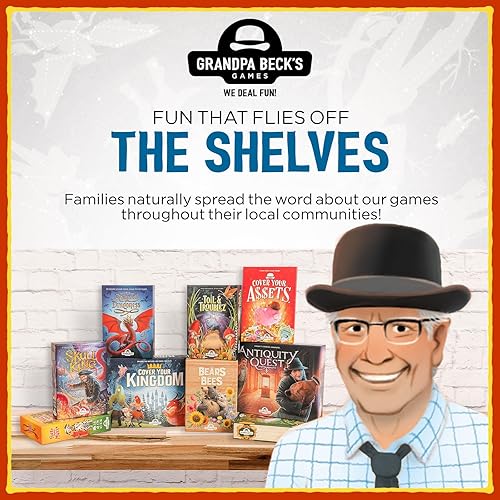 Miniatura 9 de Grandpa Beck's Games Cubre tu reino | Cubre tus activos Nuevo y muy desagradable Hermano | Un juego de fiesta mágicamente malicioso para 2-8