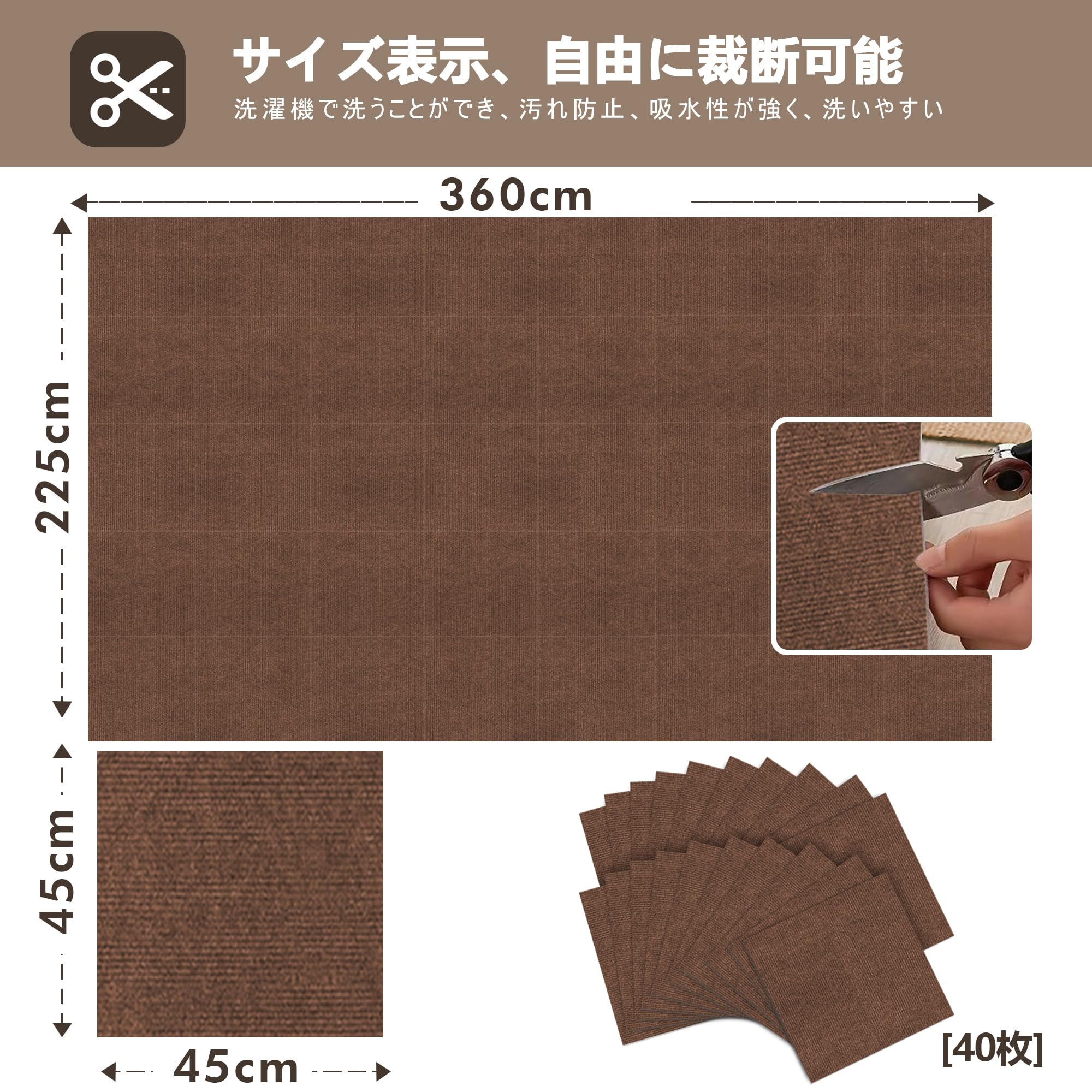 Amazon.co.jp: 【Amazon 限定ブランド】XIWEIYI ジョイントマット 大判
