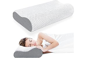 Grey Neck Pillow Turns You Back