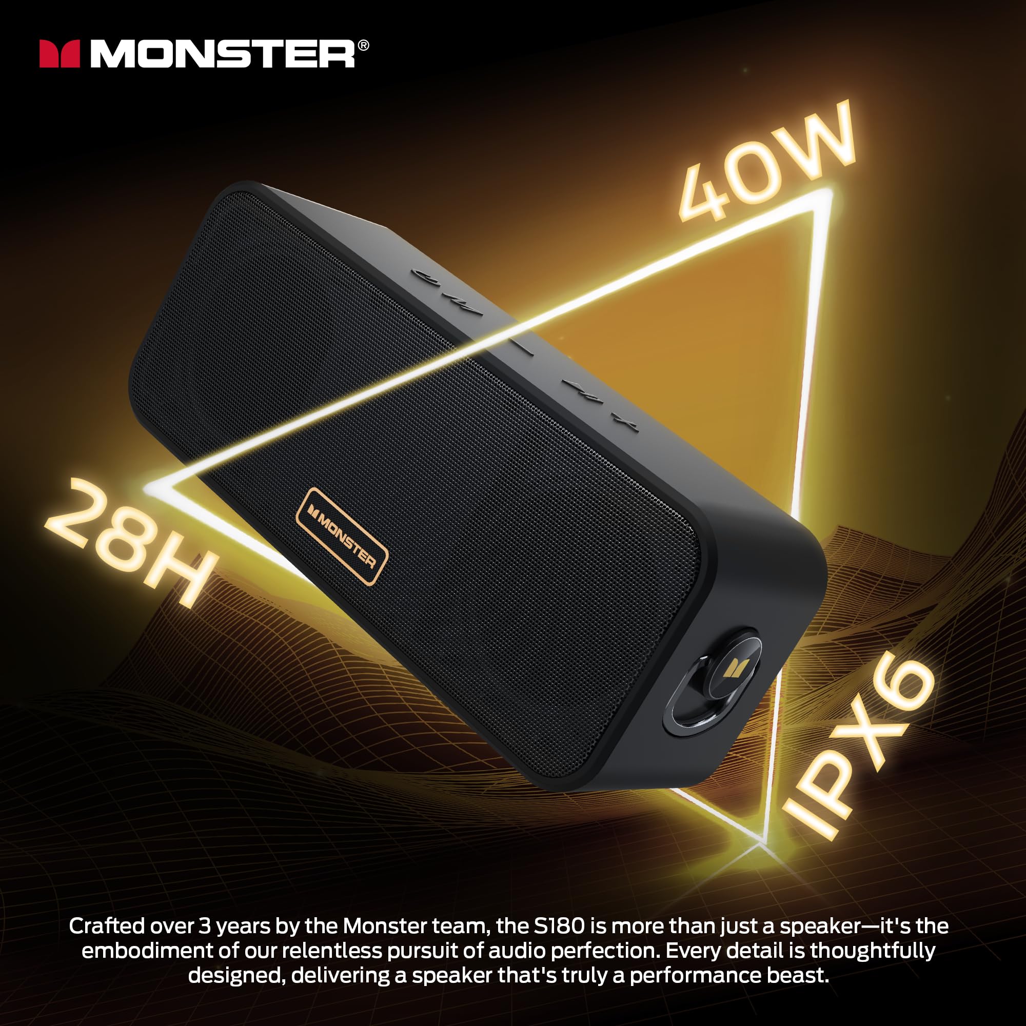 Amazon.com: Monster S180 Bluetooth Speaker : Electronics