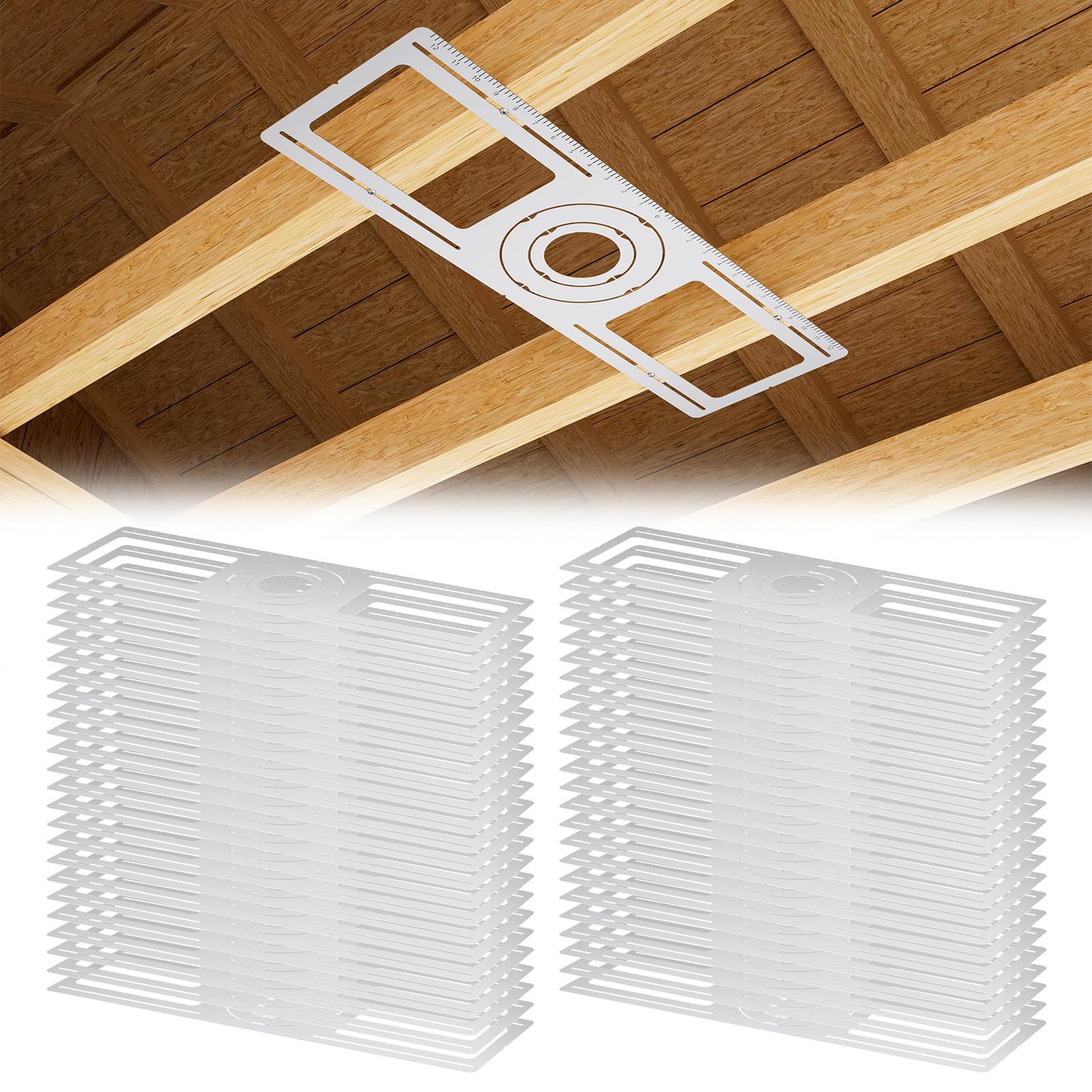 Round Hole Mounting Plates - Secure Your Recessed Lights -9 Round Hole Mounting Plates - Secure Your Recessed Lights -9