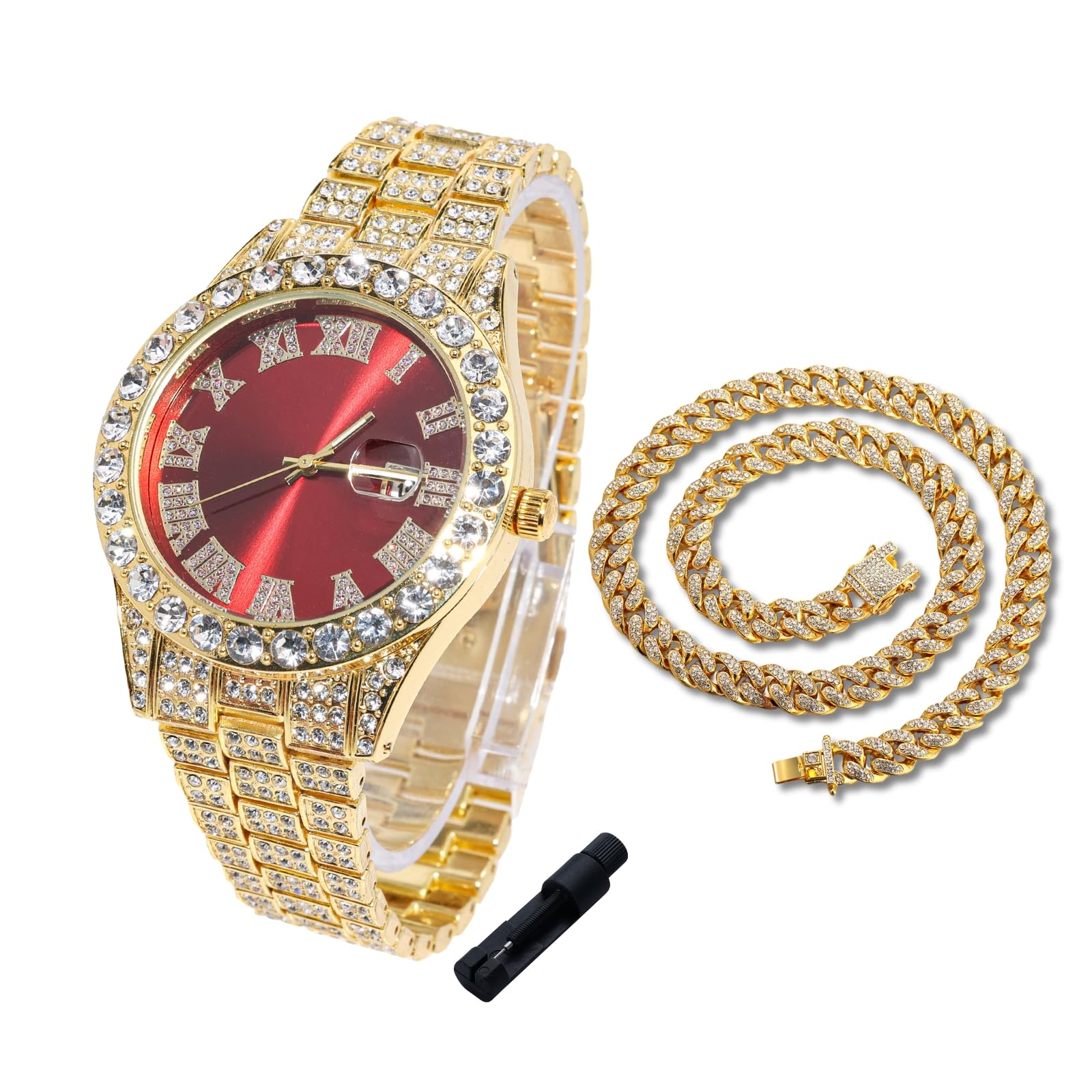 Halukakah Watch for Kids - 42MM Blue/Green/Red Dial - 8" Length