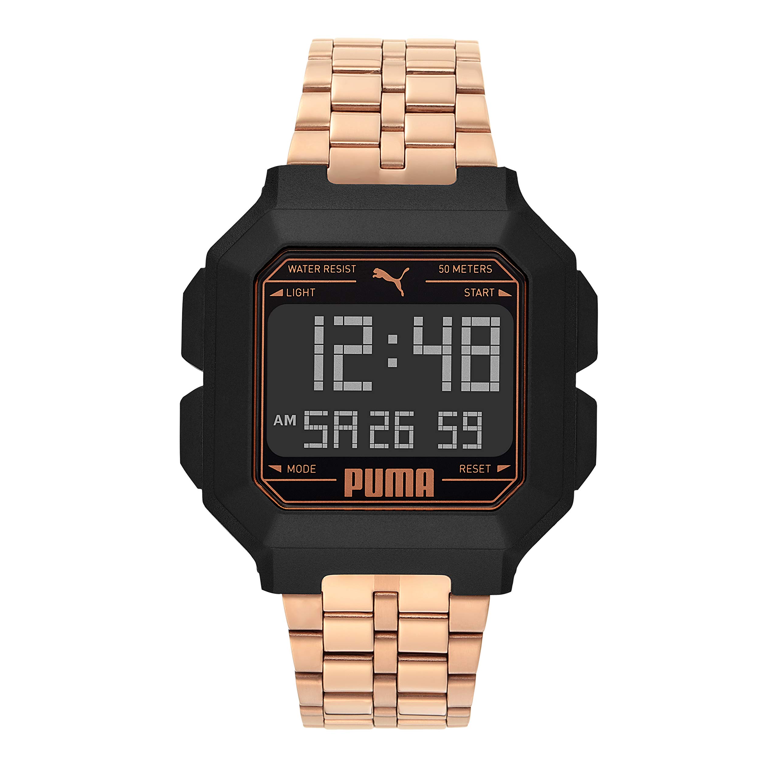 Pumawomens Remix P5035 Rose Gold Stainless Steel Automatic Self