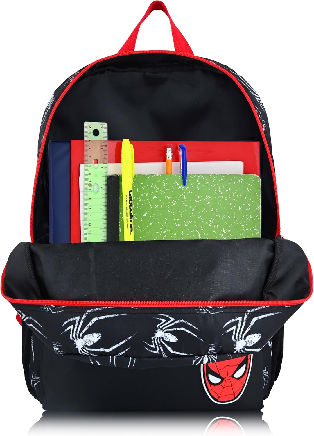 Marvel Spiderman Backpack for Kids | Spiderman Bookbag for Boys, Girls, Unisex | Toddler Travel Bag, Cool Lightweight Bag for School | Ages 3+ - Image 4