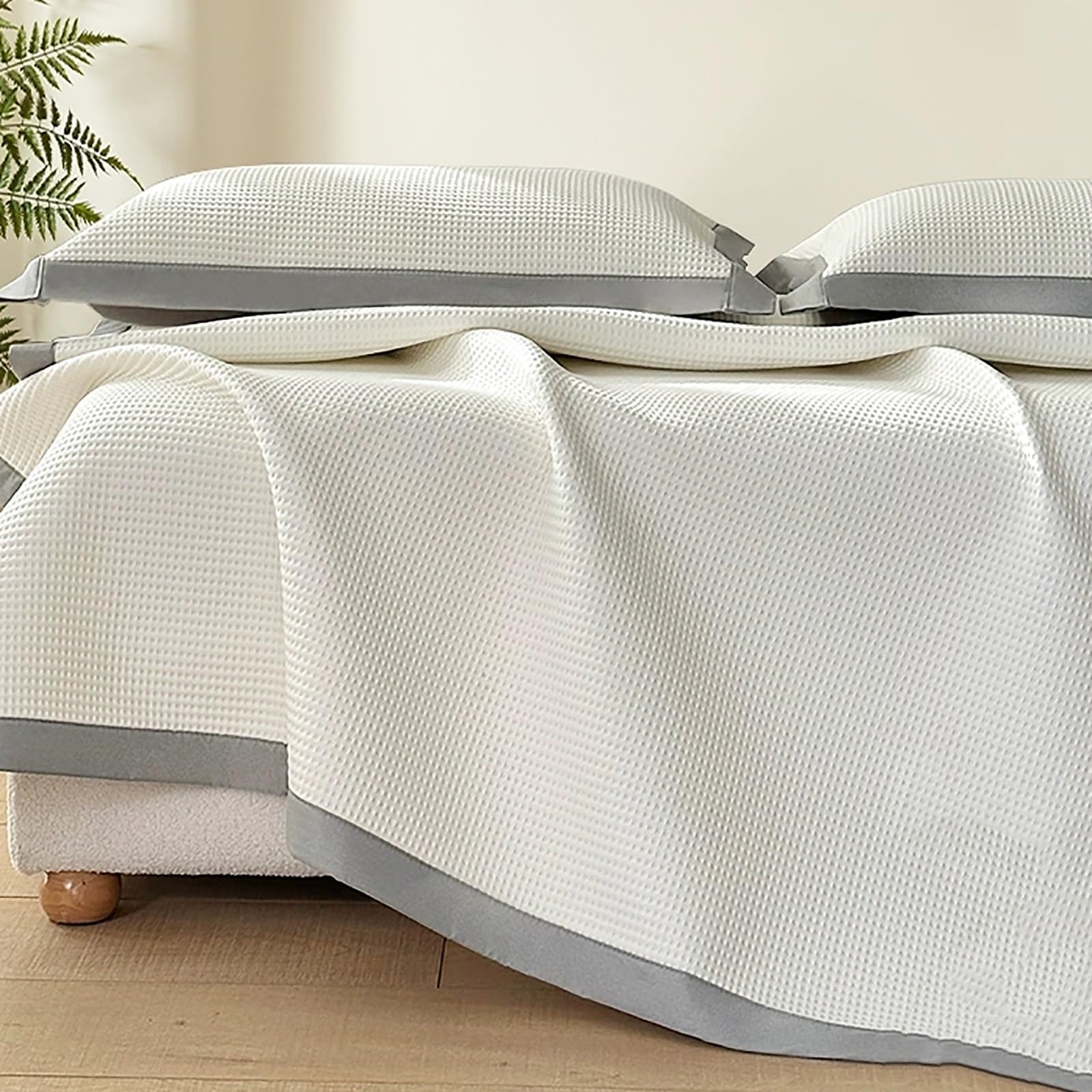 Ice Silk Cooling Bed Sheet, Summer Cooling Sleeping Pad Ice Silk Rattan Foldable Breathable Multicolor Multiple Sizes(White,180cmx200cm/71"x79")