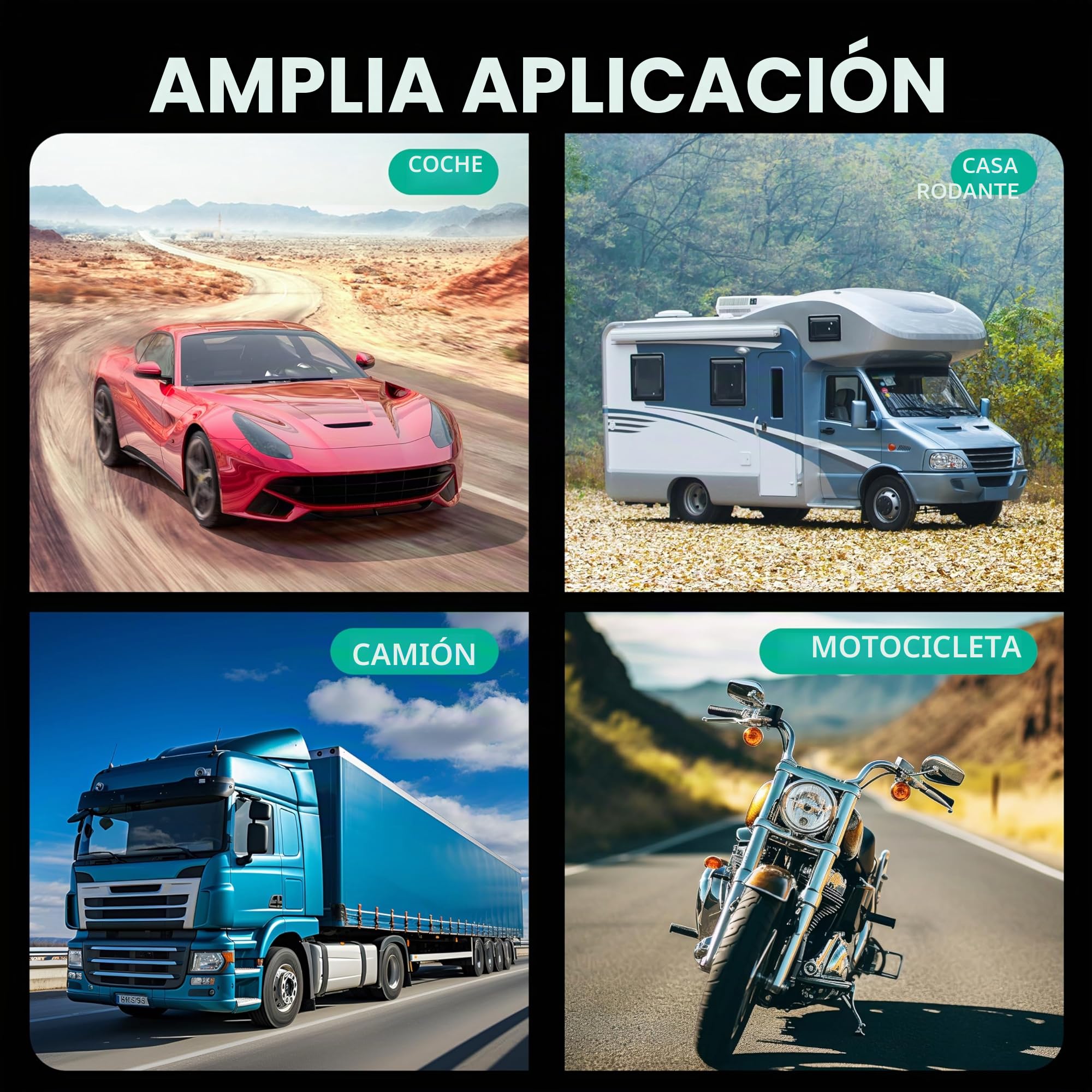 Lápiz Comprobador de Voltaje para Coche, 0,8 V-100 V CC Probador de Circuito Digital LCD Retroiluminado, Probador de Luz con Voltímetro, Probador de Voltaje Bidireccional Automático