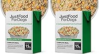Vista 19 de JustFoodForDogs Pantry Fresh - Alimento húmedo para perros, comida completa o alimento para perros, para estómagos sensibles, remedio equilibrado