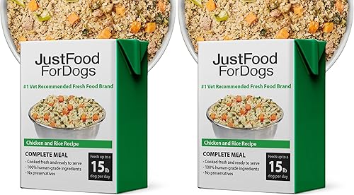Miniatura 19 de JustFoodForDogs Pantry Fresh - Alimento húmedo para perros, comida completa o alimento para perros, para estómagos sensibles, remedio equilibrado