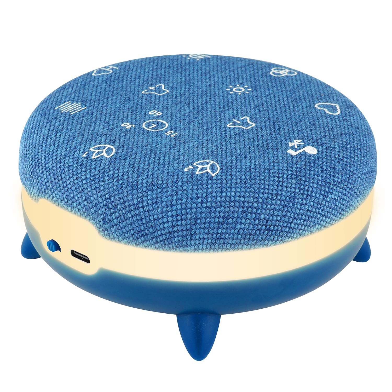 TERRAILLON - ZEN BOX MEDITAZIONE - Assistenza per dormire, Meditazione e Rilassamento, 12 programmi Meditaiton guidata, 12 suoni rilassanti, 2 programmi addormentati, Bluetooth, USB-C