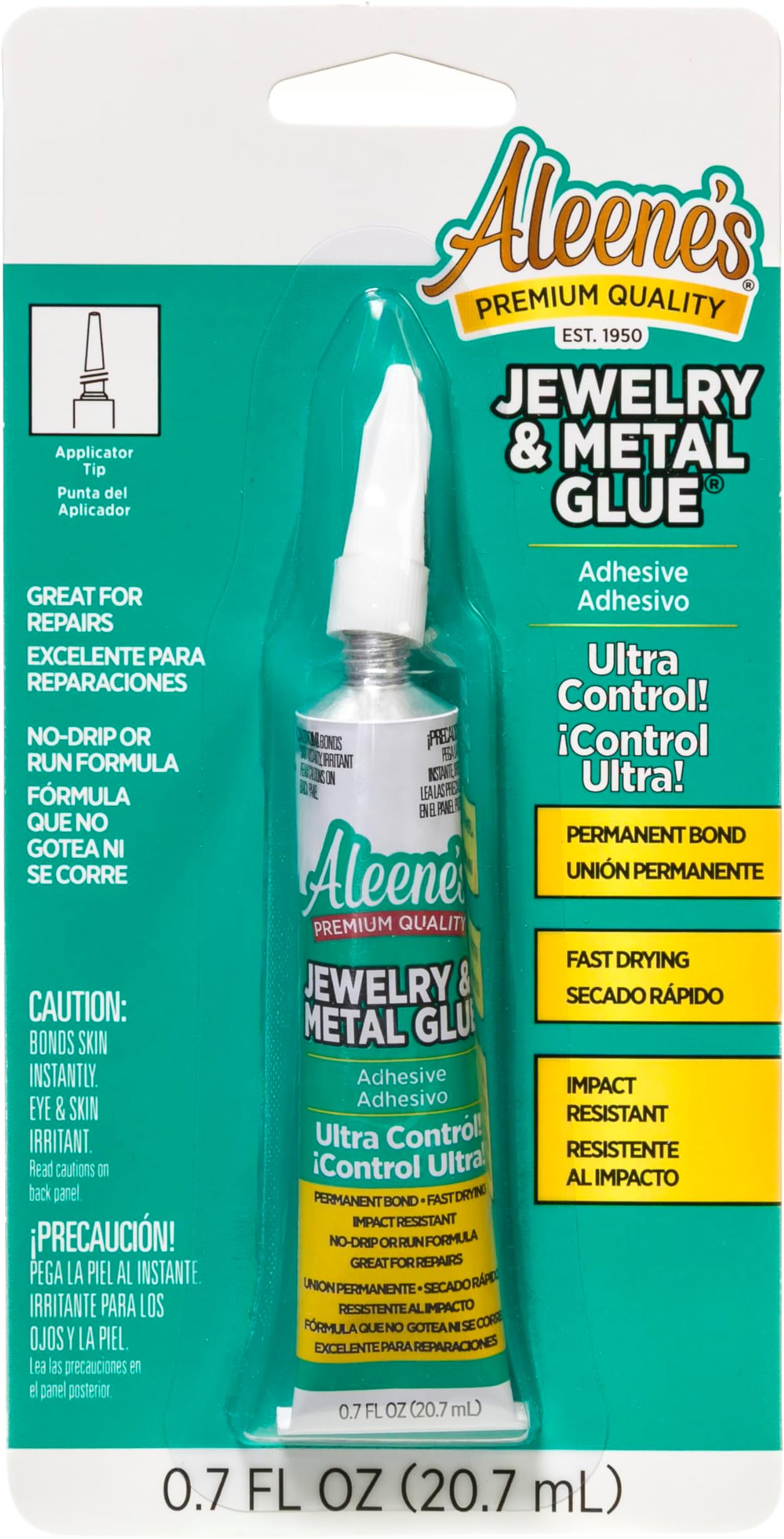 Aleene Jewelry and Metal Glue .7 oz