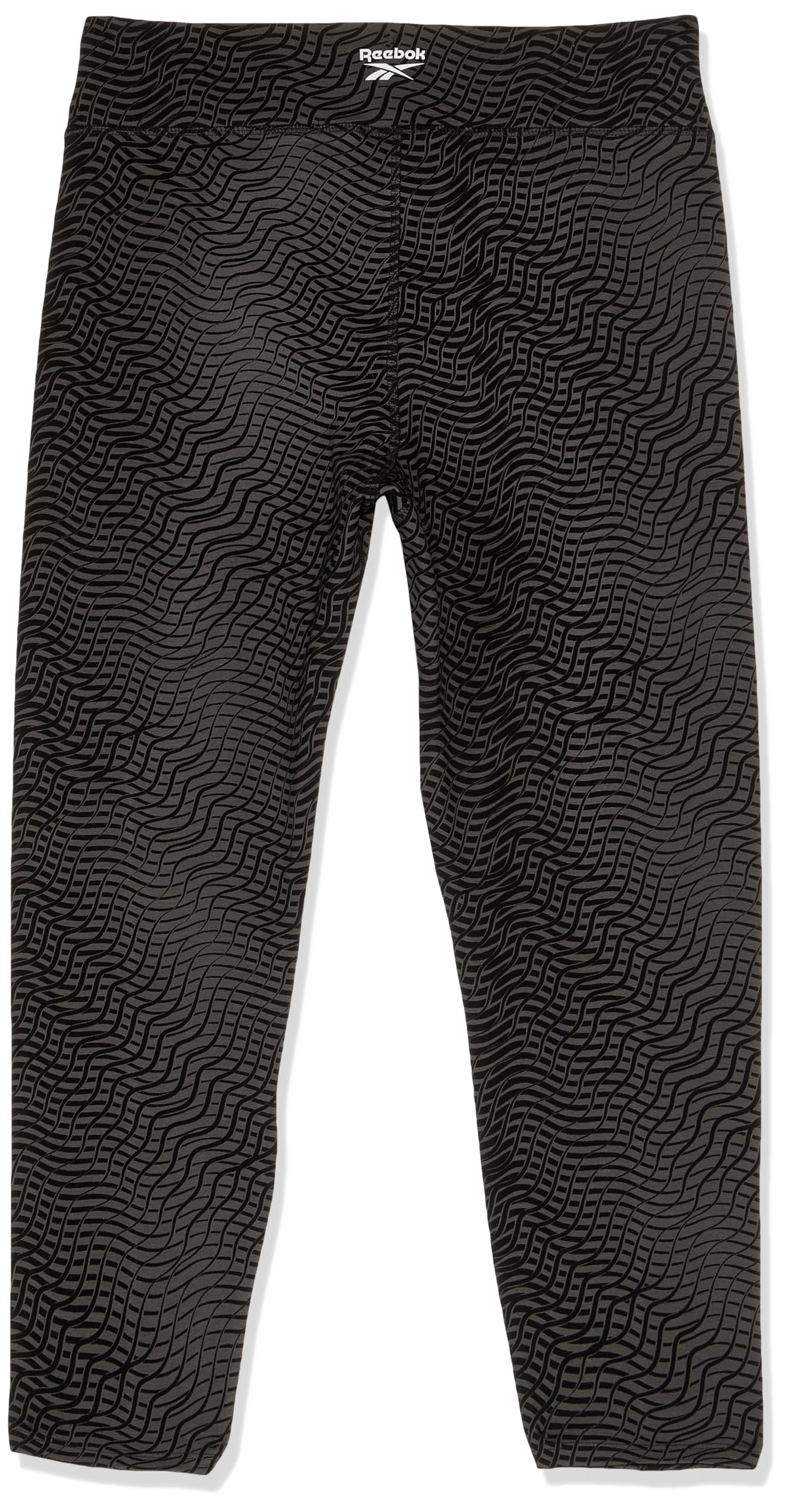 Q2 Hype Pack Cotton AOP legginsy, czarny, L
