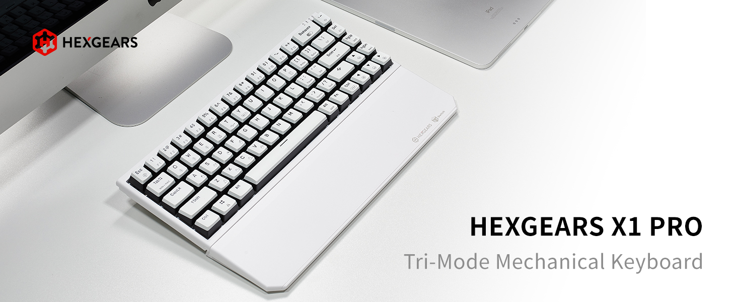 Amazon.com: Hexgears X1 Pro Wireless Mechanica Keyboard, Tri-Mode
