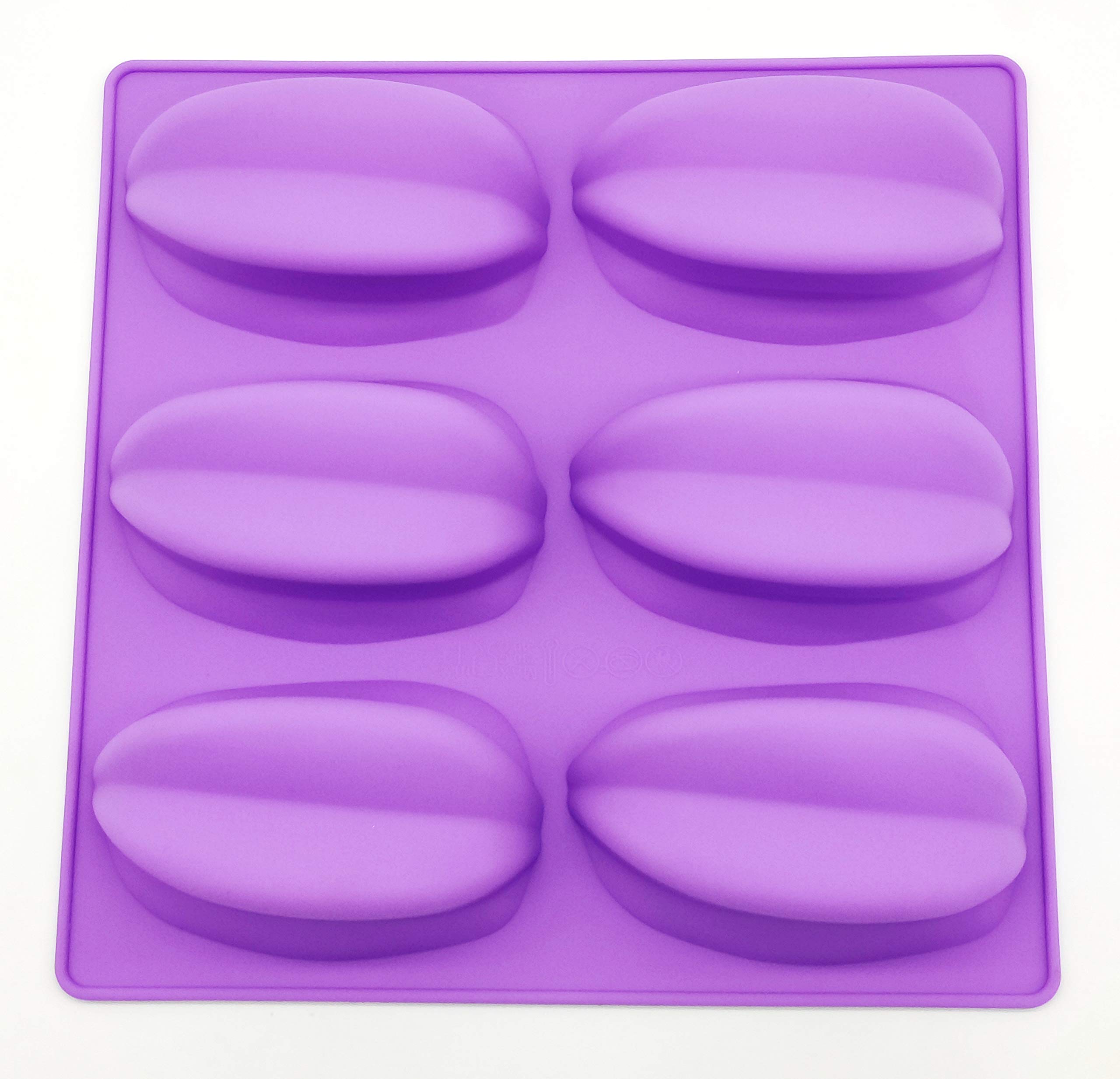 Grizzly 1 Pc 6 Cavity Silicone Mould for Handmade Soap, Cake, Jelly, Pudding, Chocolate, Dessert etc (Soap Mould Design 2)-image-34