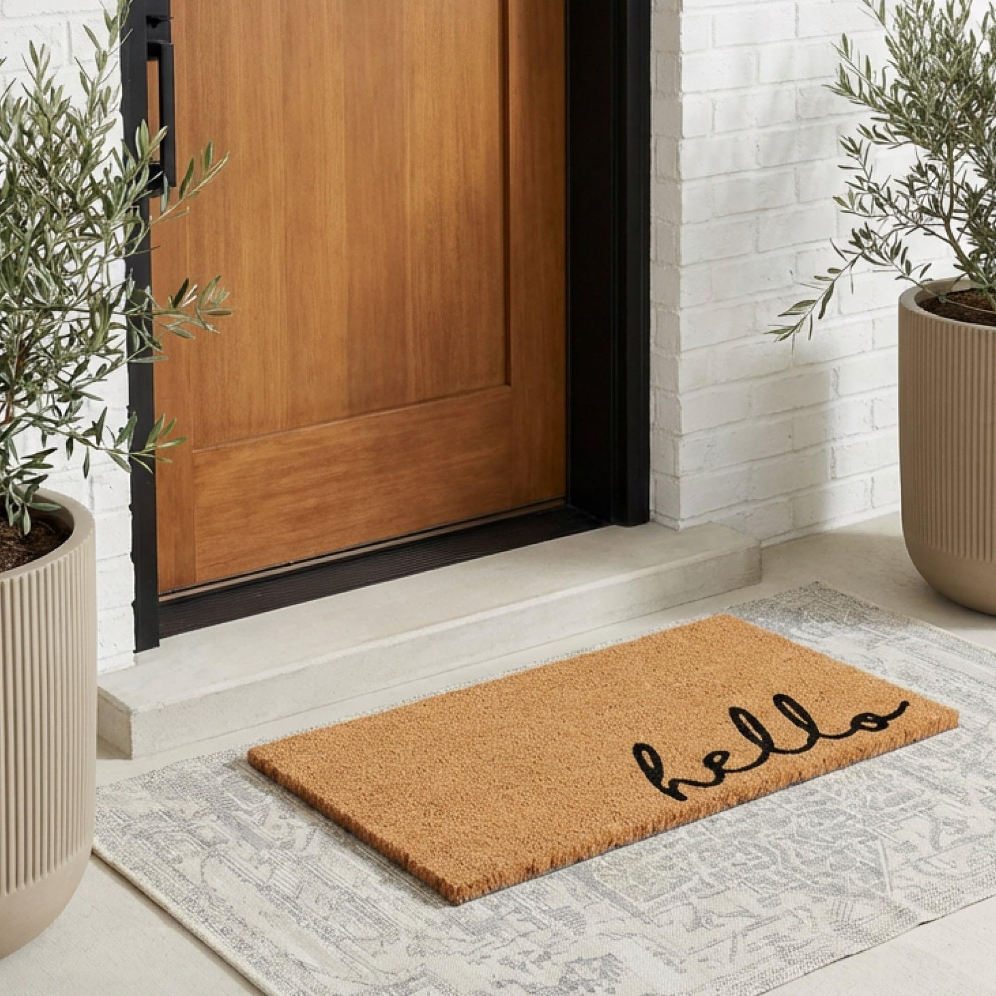 Amazon.com: THEODORE MAGNUS Door Mat - Welcome Mat for Front Door