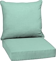Vista 43 de Arden Selections Juego de cojines profundos para exteriores, 24 x 24 pulgadas, resistente al clima, a prueba de lluvia, resistente a la decoloración