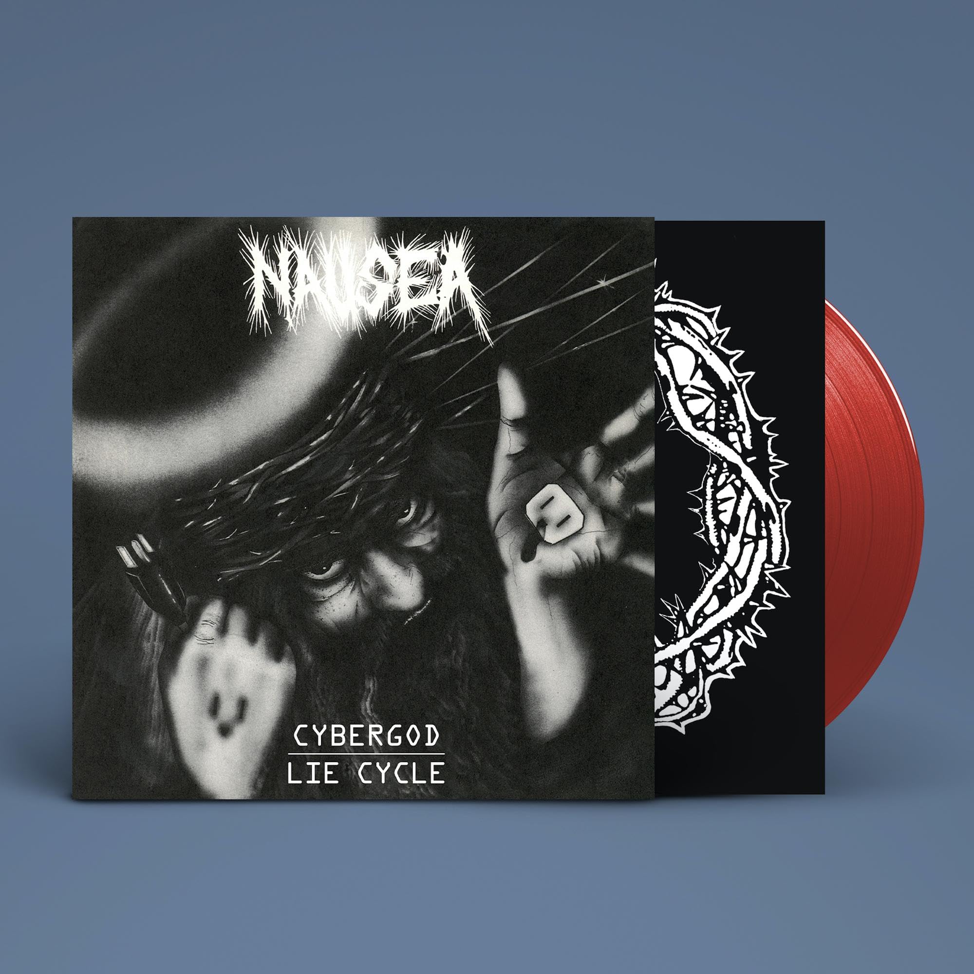 Nausea - Cybergod/Lie Cycle (Svart Records) 12"" Vinyl EP