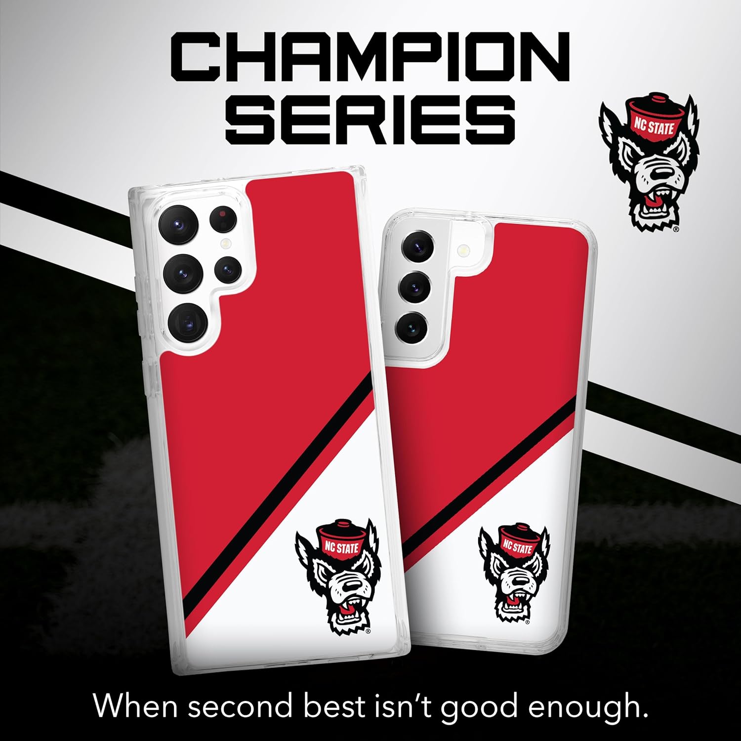 Affinity Bands North Carolina State Wolfpack HD Phone Case Compatible with MagSafe Samsung Galaxy S25 (Champion Series)