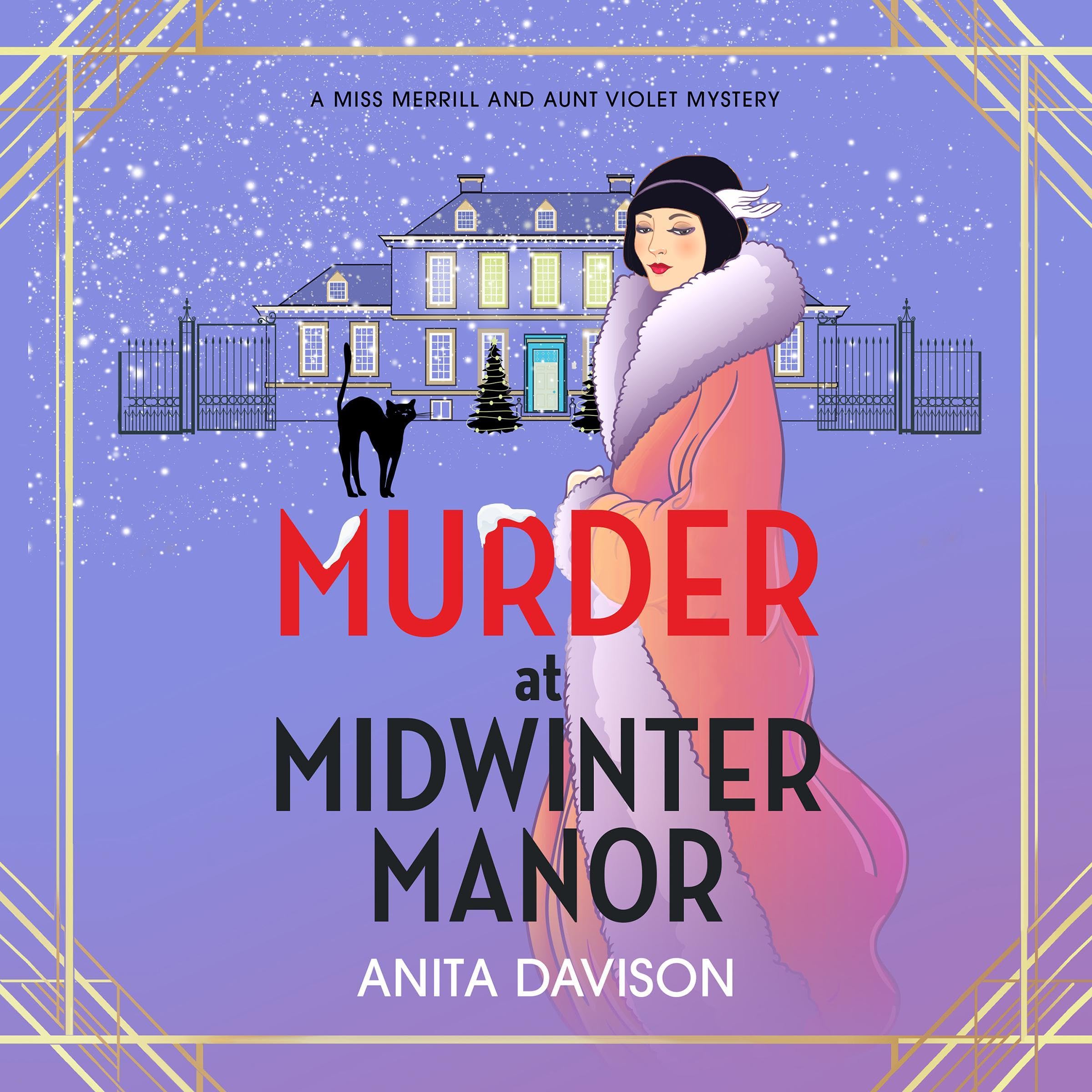 Cover art for Murder at Midwinter Manor