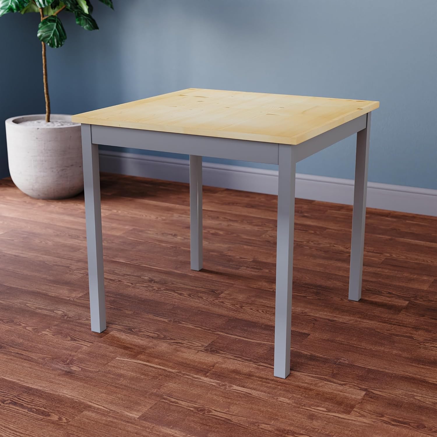 Vida Designs Yorkshire Dining Table and Chairs Set Kitchen Home Furniture (Grey & Pine, 2 Seater) 5 8111CQVj+AL. AC SL1500