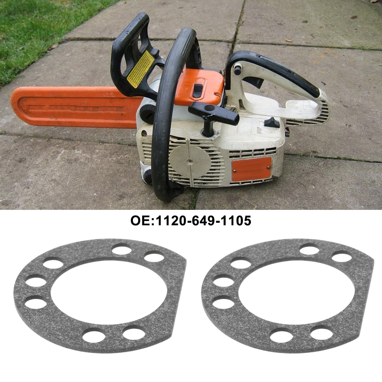 2 szt. uszczelka tłoka pompy olejowej 1120-640-3100 kompatybilna z Stihl 009 010 011 012 zastępuje 1120-649-1105