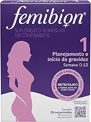 Multivitamínico Femibion 1 Planejamento e Início da Gravidez 28 Comprimidos