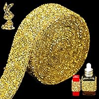 Vista 13 de Locacrystal Cinta Brillante de Diamantes de Imitación Autoadhesiva Termoadhesiva de Resina de Cristal Diamante, Rollo Envolvente de Calcomanías DIY